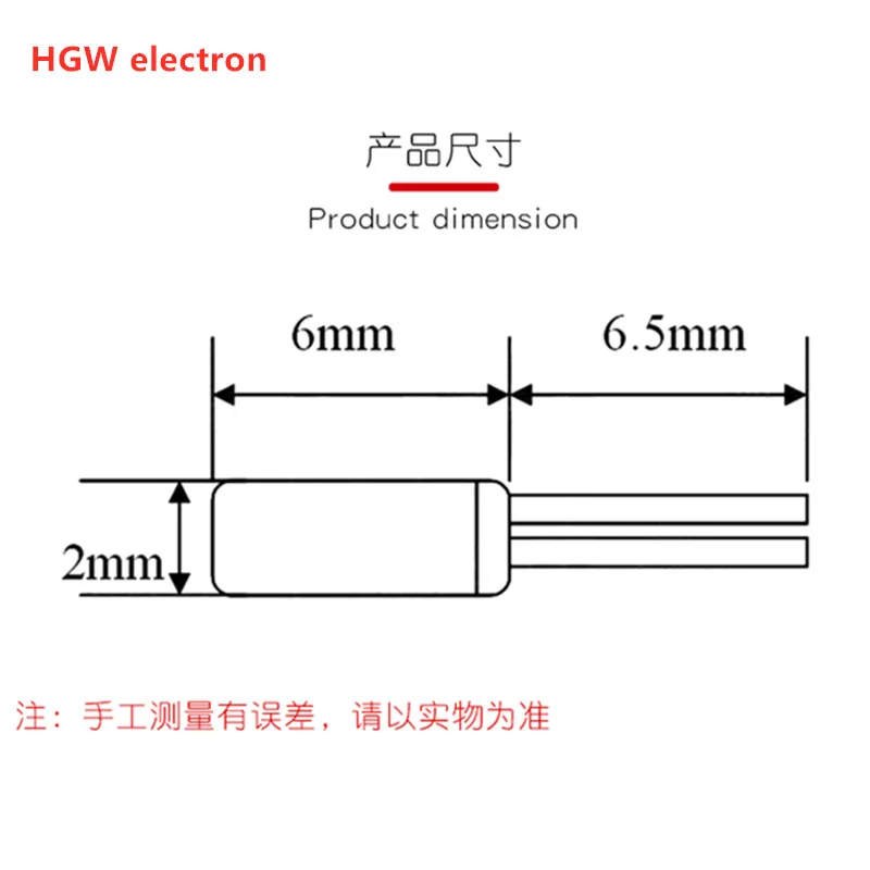 10pcs 2*6MM 32.768KHz 32768KHZ 32.768K 12.5PF 10PPM Frequency Resonator Oscillator Quartz Crystal Cylender