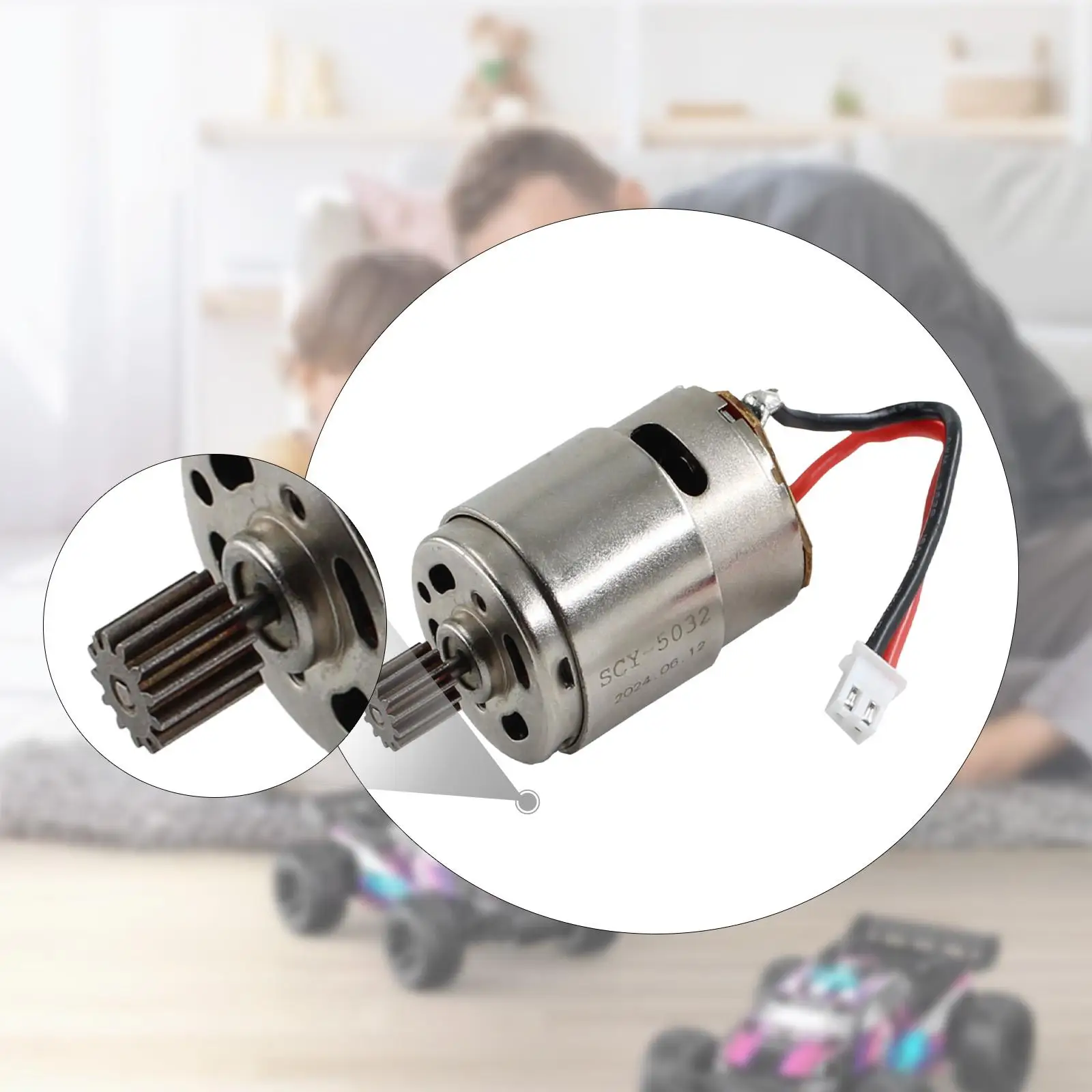 

1:18 Gifts Replaces Vehicles Toy Accessory RC Brushed Motor for 18101