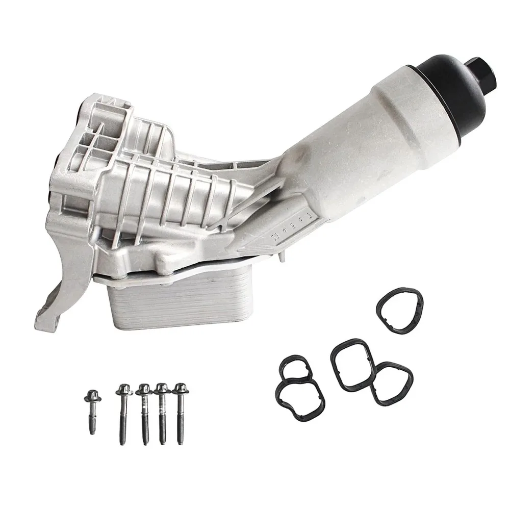 

OE 11428580414 11428651710 Aluminum Oil Cooler Filter Housing for BMW G11 G20 G22 G30 G29 G01 G02 G05 G32 G42 B48 B20 Engine