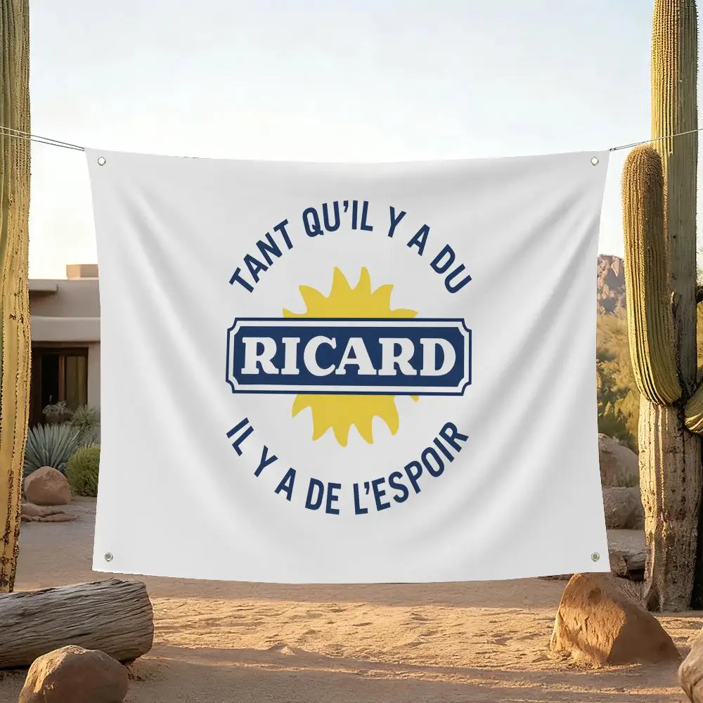 R-Ricard Flags Home Yard & Garden Decor Banner - Indoor Outdoor Wall Hanging Flag view 3