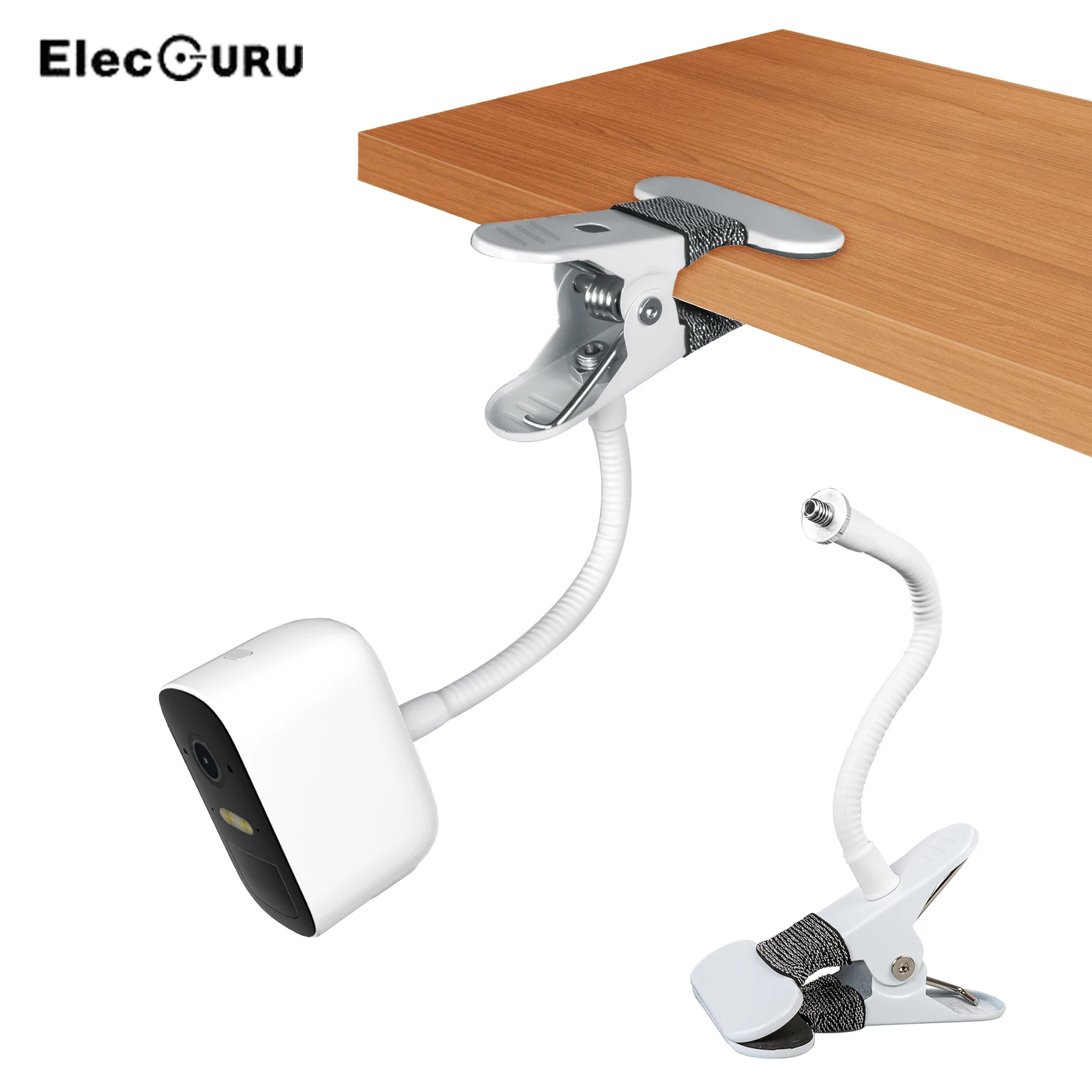 Abrazadera de Clip Flexible para cámara Eufy, abrazadera para cuna, estantes o muebles, para Eufy, Serise, EufyCam 2/2 Pro/2C/2C Pro, E20 EufyCam/E40