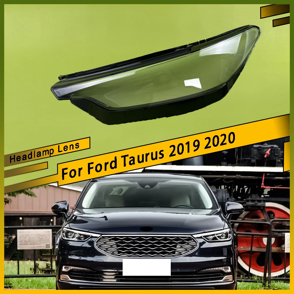 

For Ford Taurus 2019 2020 Car Transparent Lampshade Head Light Lamp Cover Glasses Lamp Shade Headlight Shell Cover Lens Parts