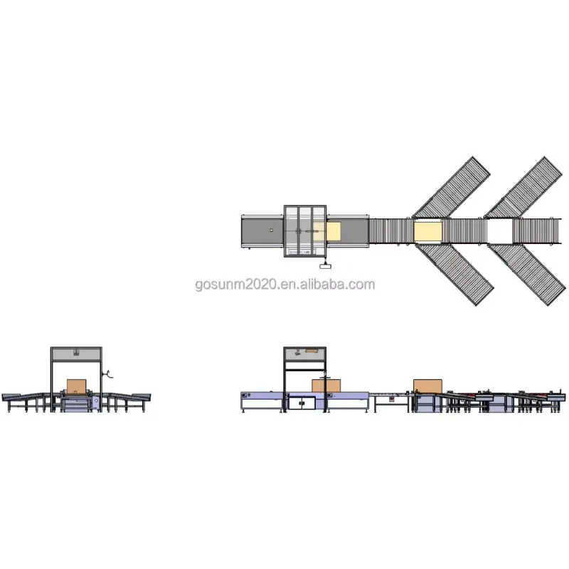 DWS Machine For E-commerce By  Dimension Camera Dimensioning And Sorting System