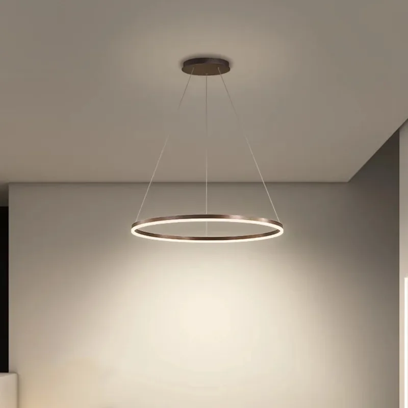 LED Círculo Anel Lâmpada Do Teto, Lustre, Brilho, Decoração do quarto, Quarto, Cozinha, Jantar, Suspensão, Casa, Em estoque