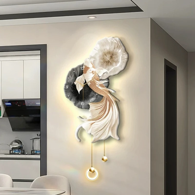Minimalist Design Wall Clocks Art Mural Aesthetic Korean Nordic Wall Clocks Fashion Xenomorph Reloj De Pared Room Decorations