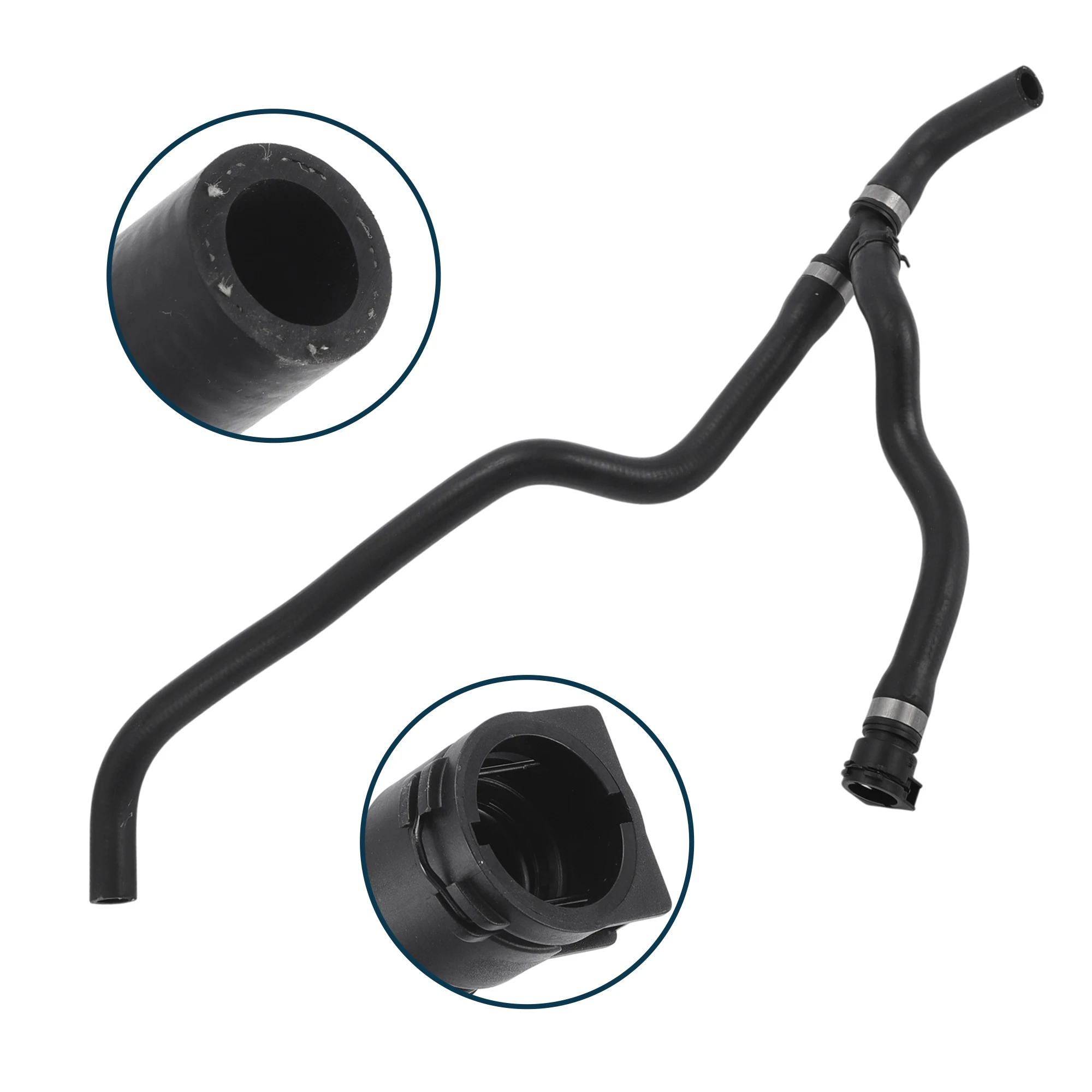 

UXCELL Шланг радиатора Шланг обогревателя No 11537556924 для BMW X3 2007-2010, резиновая трубка охлаждающей жидкости, черный, 1 шт.