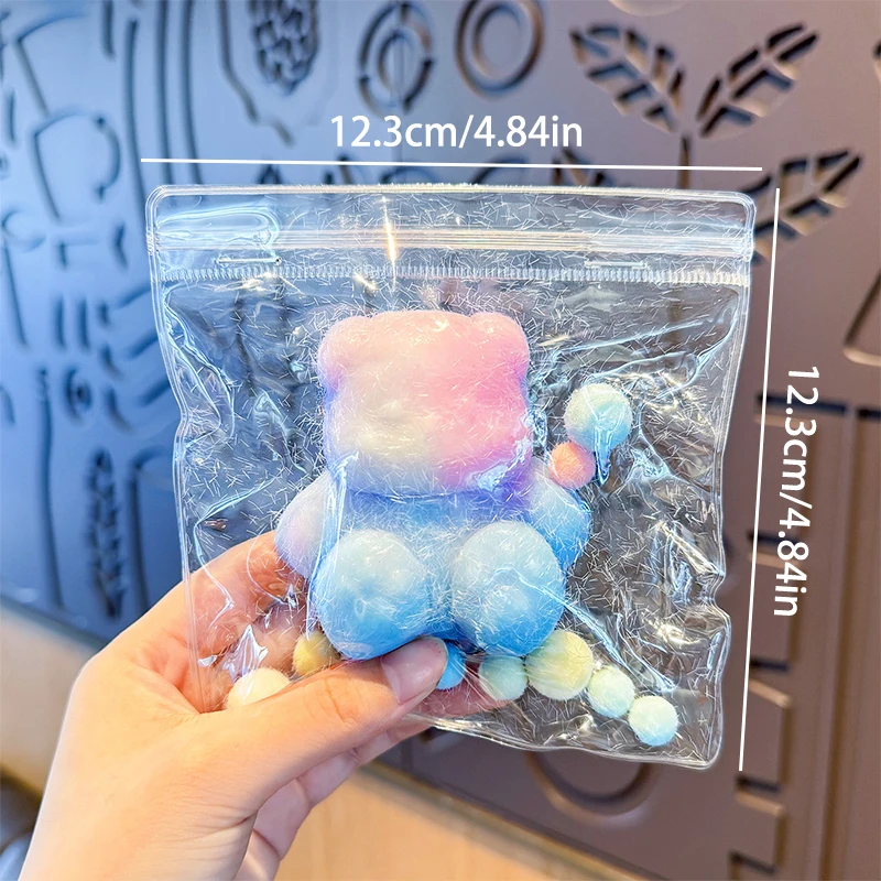 Cute Color Cat Claw Squeeze Toy Fidget Toy Rabbit Bear Soft Pinch Kneading Toy Stress Reliever Vent Toy Kid Party Favor