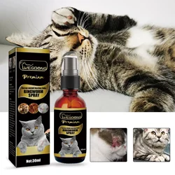 30ML Special Spray for Cat Skin Disease Itching Mite Relieve Ringworm Treatment Medicine Reduce Local Inflammation Cat Supplies