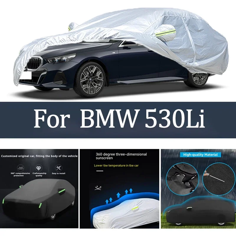 

Для BMW 530Li M G30 G38 автомобильный чехол уличные защитные чехлы снежный солнцезащитный козырек водостойкий пылезащитный внешний УФ автомобильные аксессуары авто