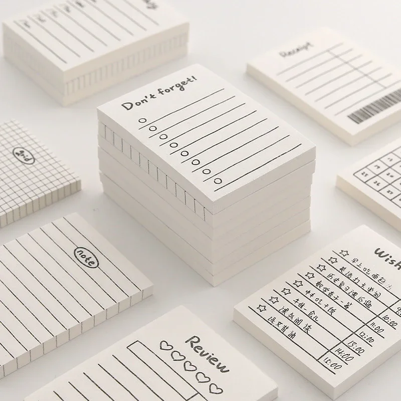 50 Sheets To Do List Notepad Color To Do List Sticky Notes Adhesive Memo Pad Portable Daily Planner Grocery Check List Notepad