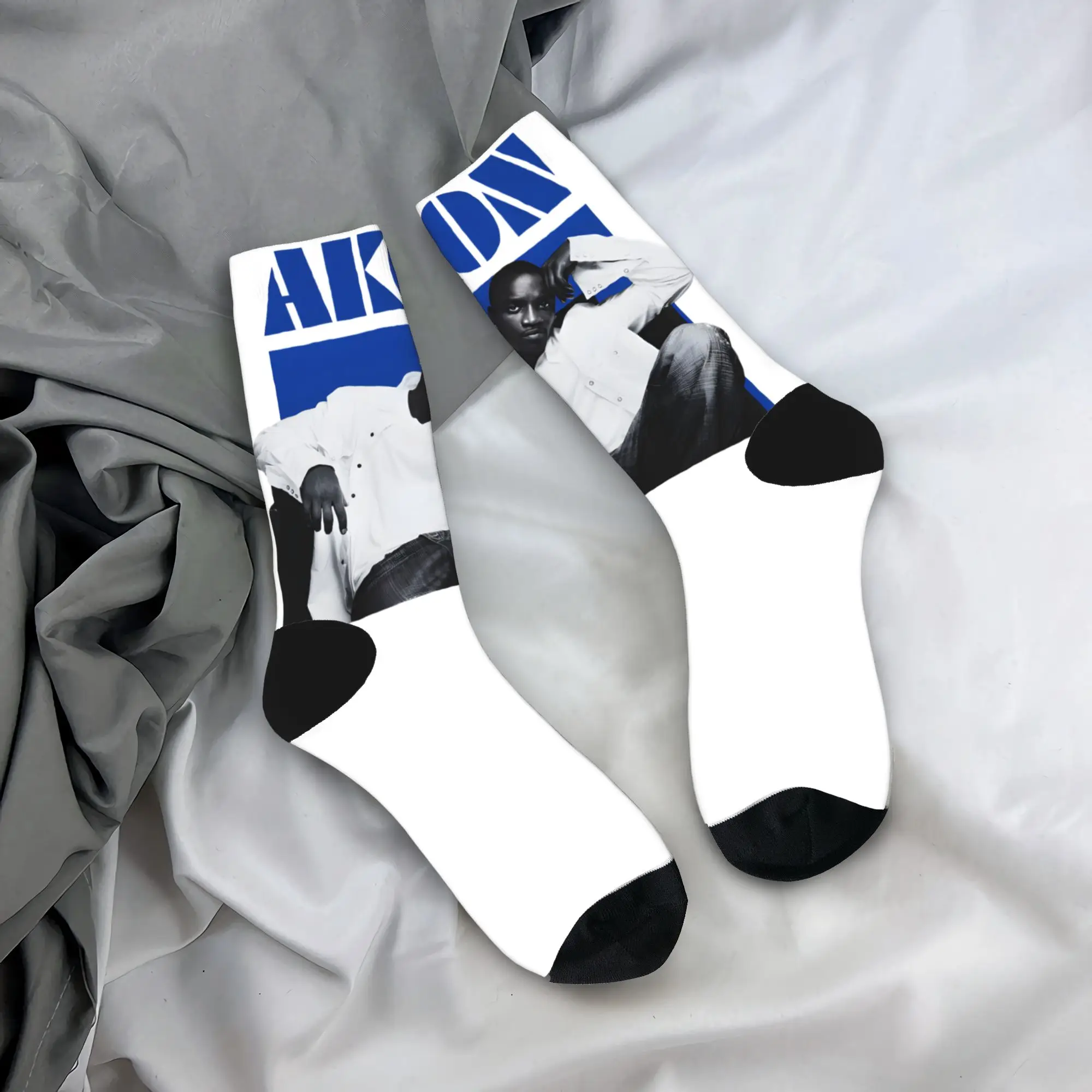 

Women Men Socks Akon Stockings Anti Slip Comfortable Socks Autumn Elegant Design Cycling Socks