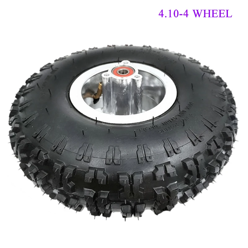 

4.10/3.50-4 410/350-4 4.10-4 Tires Wheels 4-inch Wheels Wheels Suitable for 49cc Mini Four Wheel Off Road Motorcycle Accessories