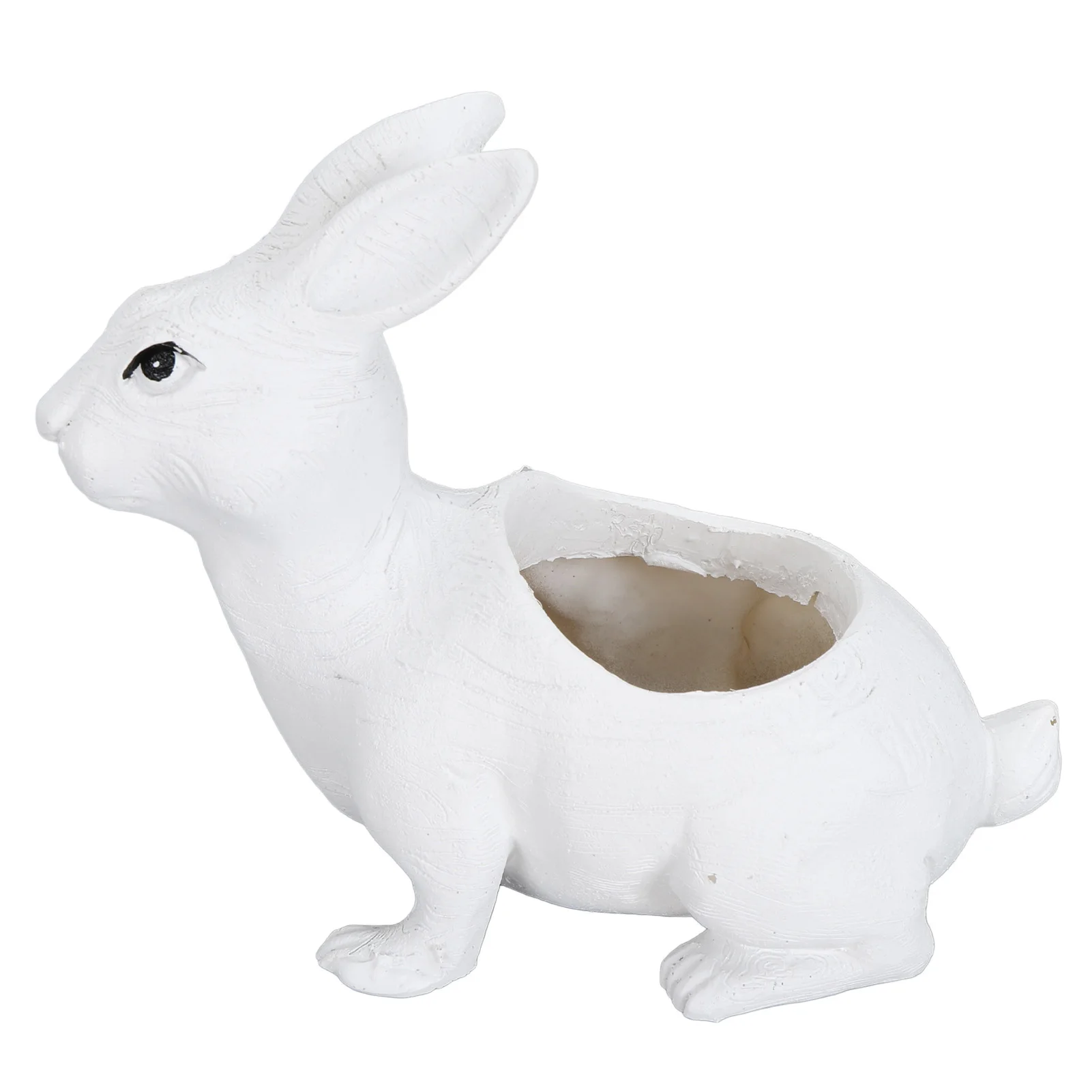 

Rabbit Shaped Succulent Planter Resin Animal Flower Pot For Outdoor Patio Garden Decoration