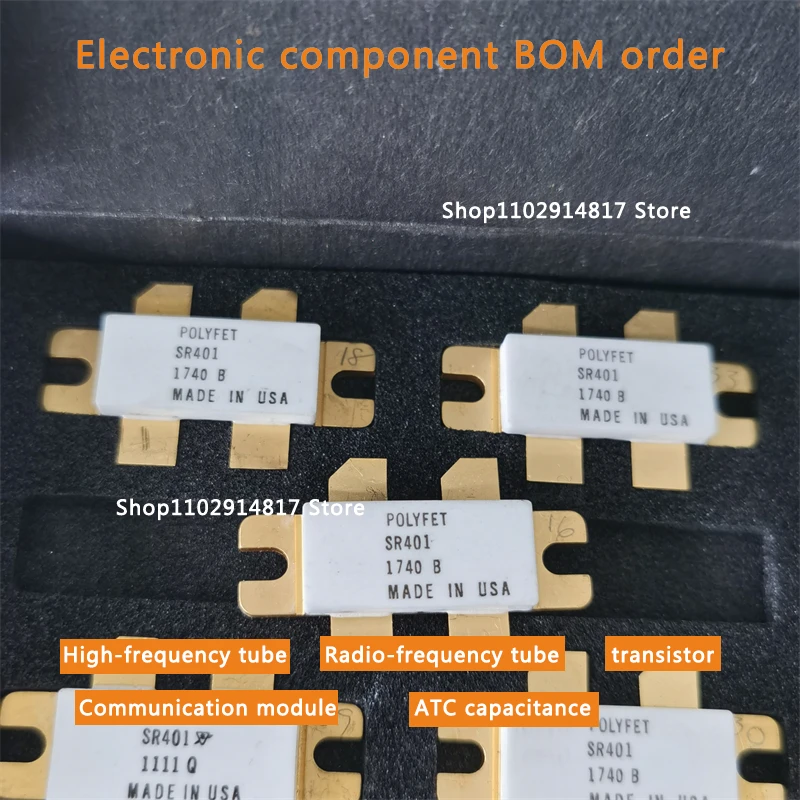 Condensador de módulo de comunicación de transistor amplificador RF de tubo de alta frecuencia SD2942, garantía de calidad stock nuevo y antiguo