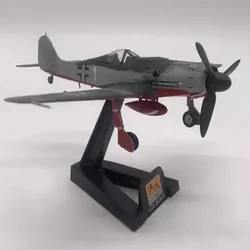 Diecast 1:72 Scale FW-190D-9 JV44 Wing 1945 Aircraft Model Simulation Finished Model Collection Gift Toys