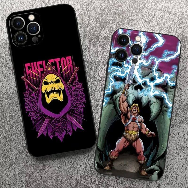 He Man Phone Case For Iphone 15 14 13 Mini 11 12 Pro Max Xr X Xs 7 8 Plus Shockproof Back Cover