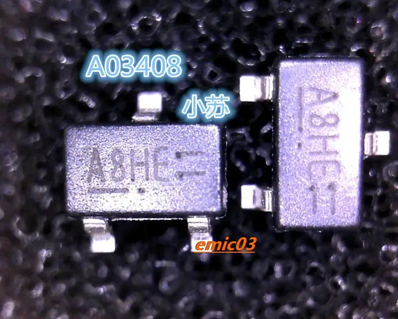 10pieces A03408 SOT-23  PMOS  