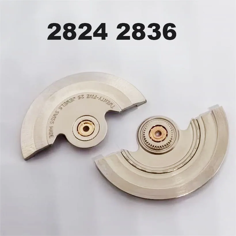 إكسسوارات الساعة الأصلية مناسبة لحركة ETA 2824 المطرقة الأوتوماتيكية مع محامل 2836 أجزاء إصلاح Tuo الأوتوماتيكية