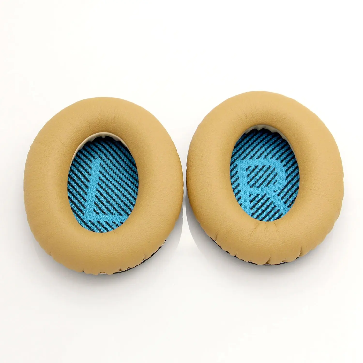 Replacement Earpads Ear Pad Foam Ear Pad Memory Foam Replacement Ear Cushion for Bose,AE2-W headphones. Khaki&blue