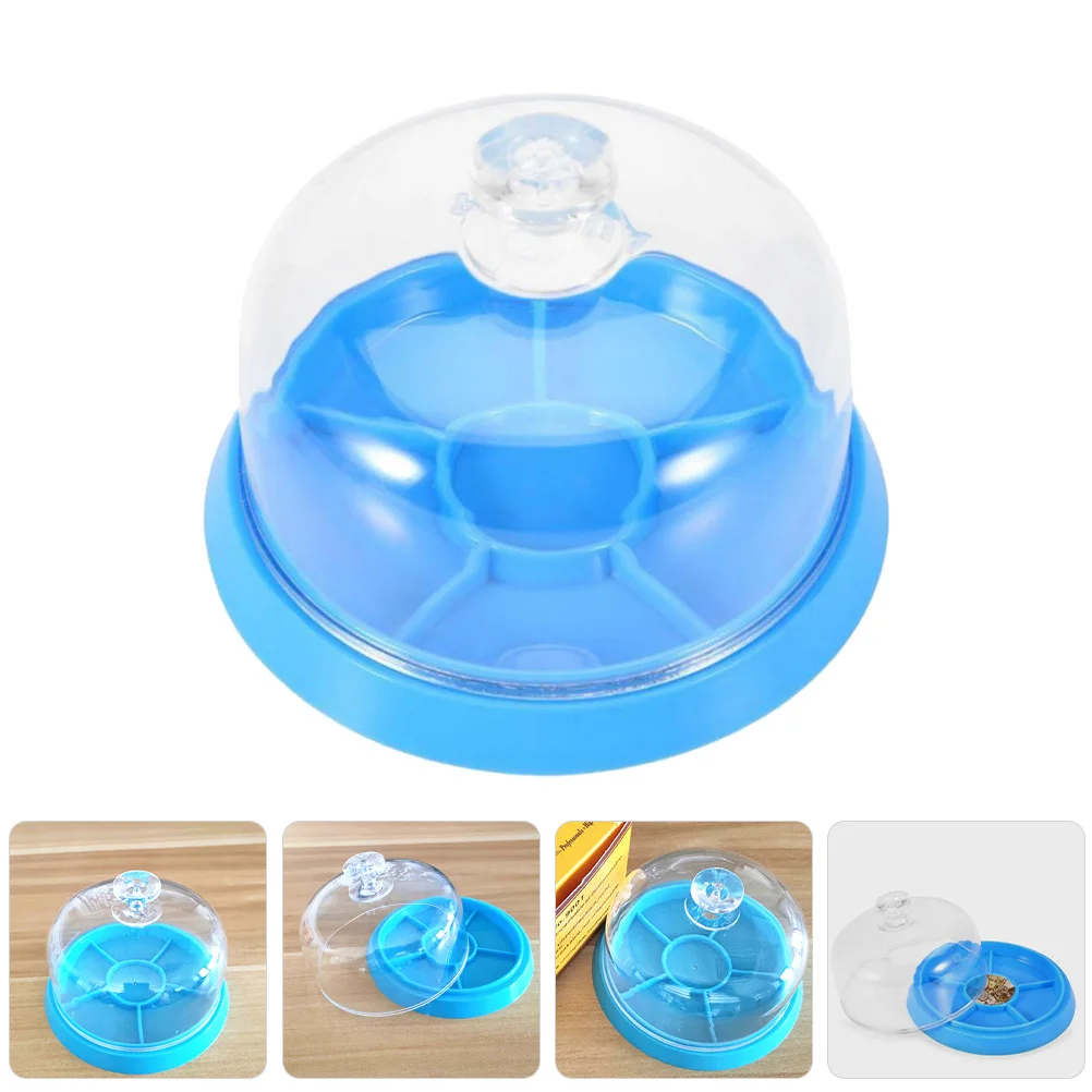 

3Pcs Watch Parts Storage Box Plastic Dustproof Cover Anti Moisture Repair Tray Small Transparent Movement Holder Organizer