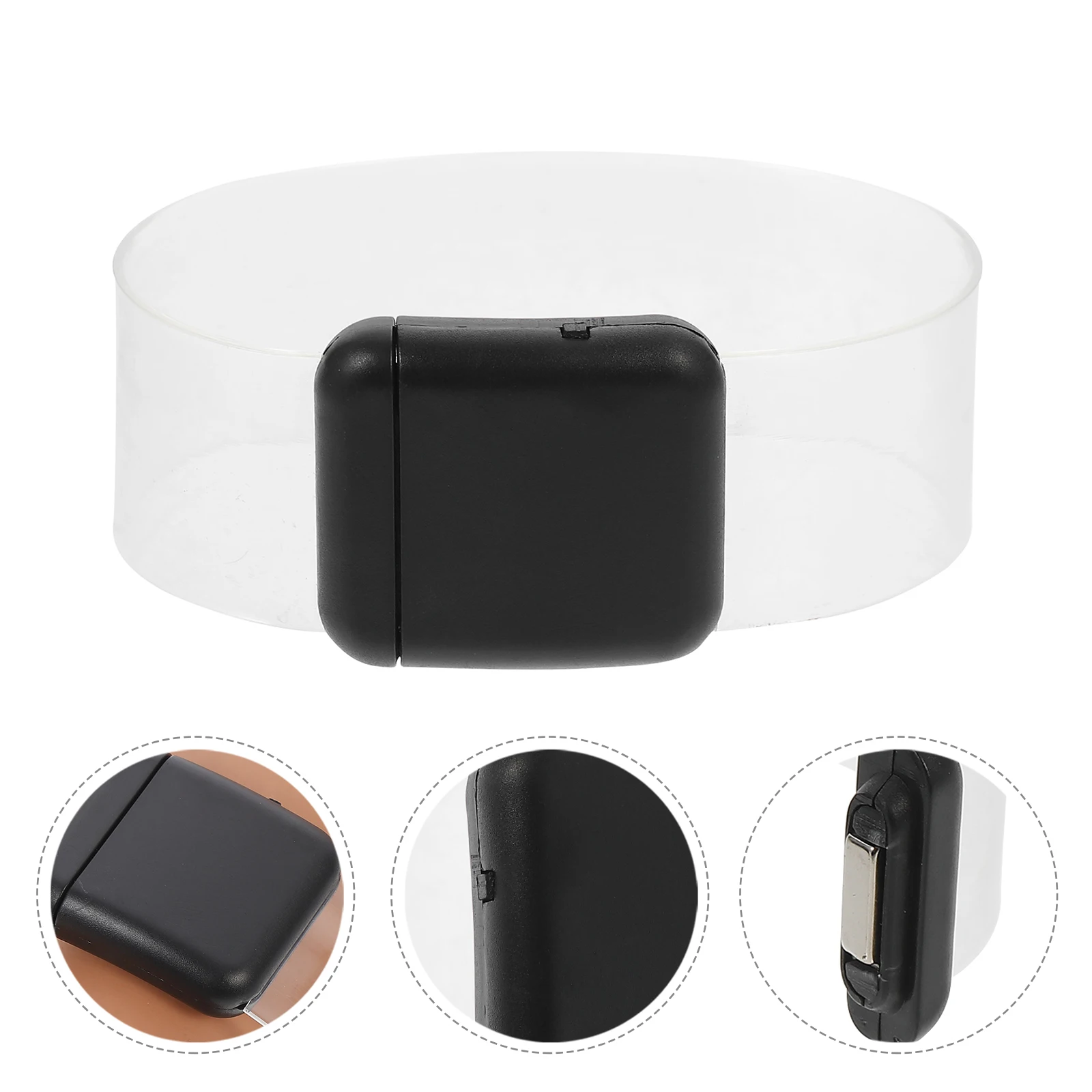 สร้อยข้อมือเรืองแสงนาฬิกาข้อมือตกแต่งสร้อยข้อมือเรืองแสงเรืองแสงในที่มืดลูกปัดตกแต่งเรืองแสงพรรค Prop ตกแต่งพีวีซี