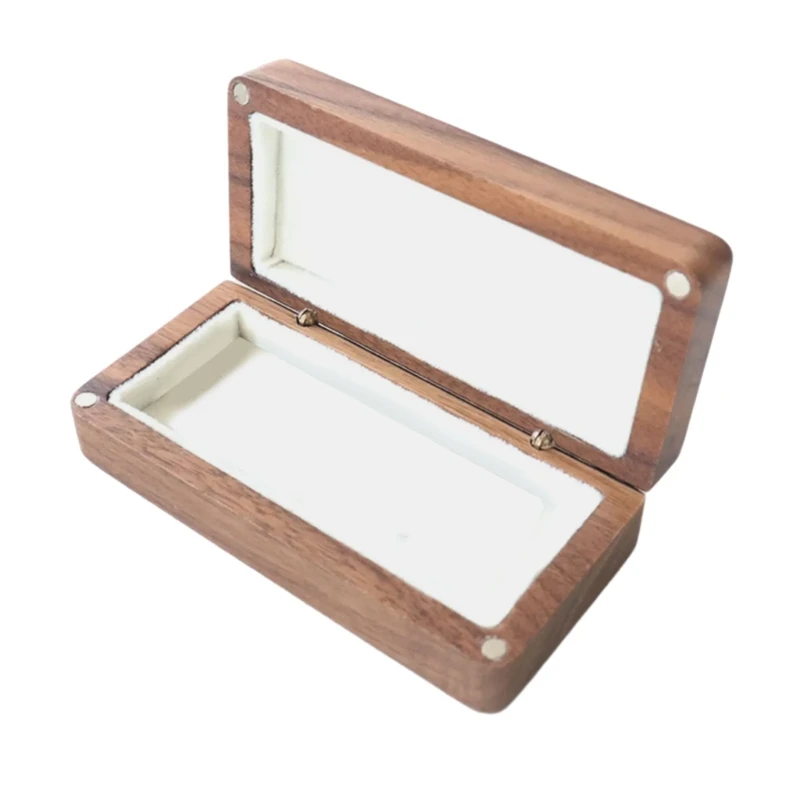 Elegante, stevige houten badge-pin-display-opbergkoffer met multifunctionele compartimenten voor huisorganisatie