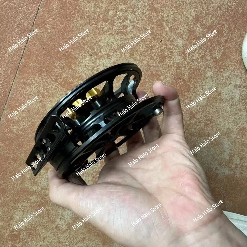 Freshwater stream fly fishing wheel fly wheel fly burn full metal fishing gear fishing wheel