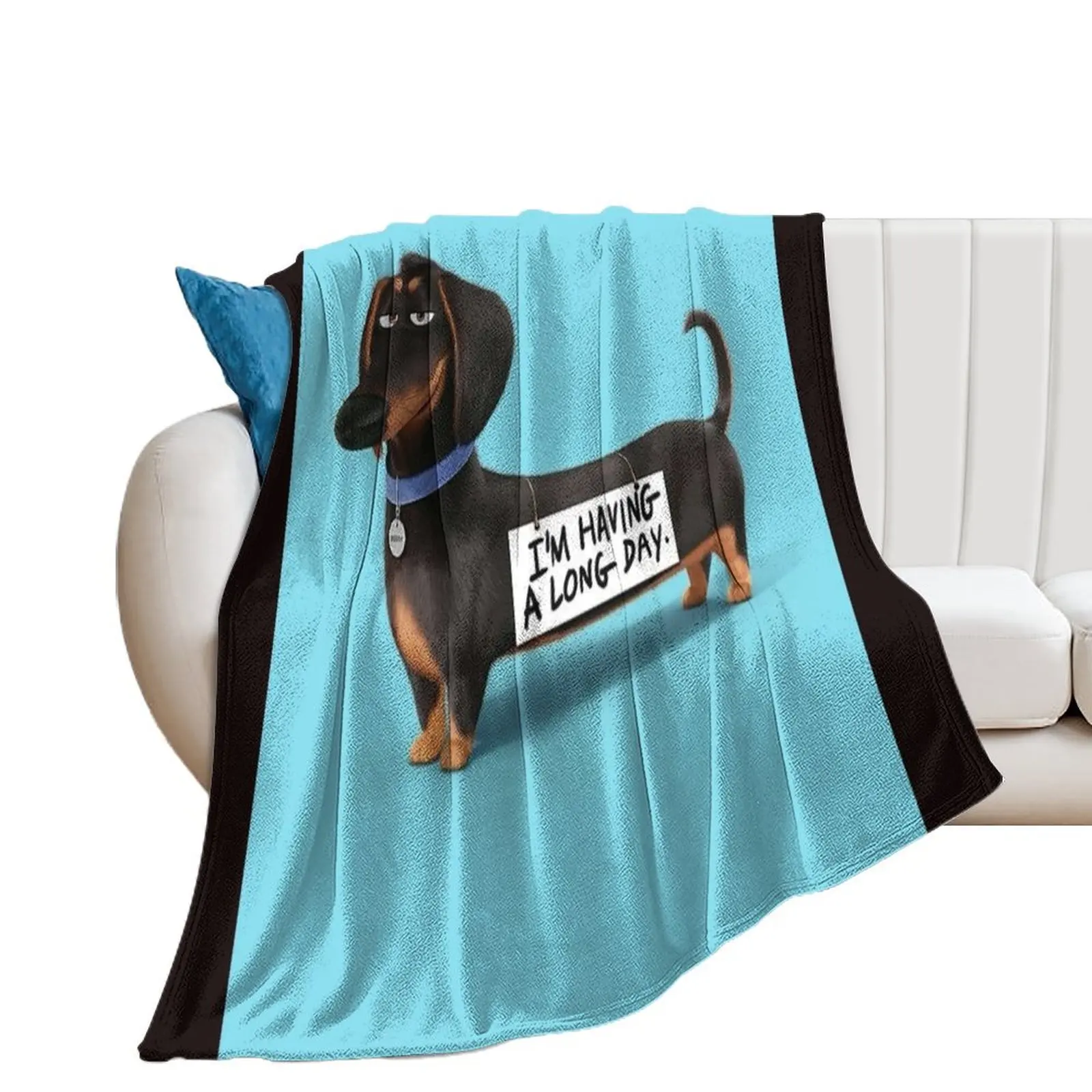 Dachshund Dog funny pupy Throw Blanket Kid'S Warm Extra Large Throw Single Blankets