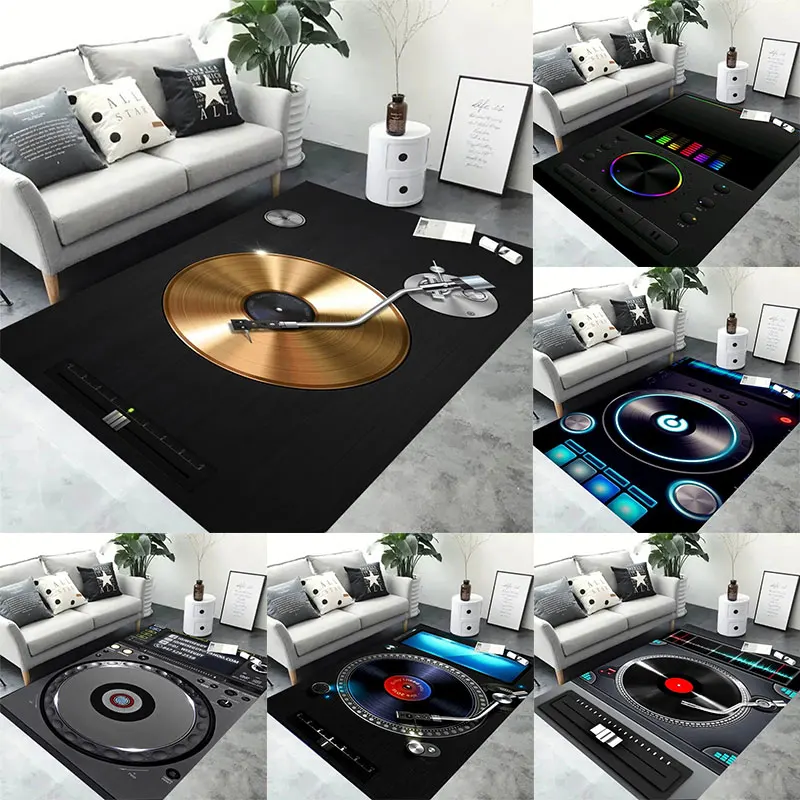 

Cassette Tape Music Rug – Retro Sound Design Carpet for Kids Room & Bedroom | Soft, Non-Slip Floor Mat Easy to Clean, Great Gift