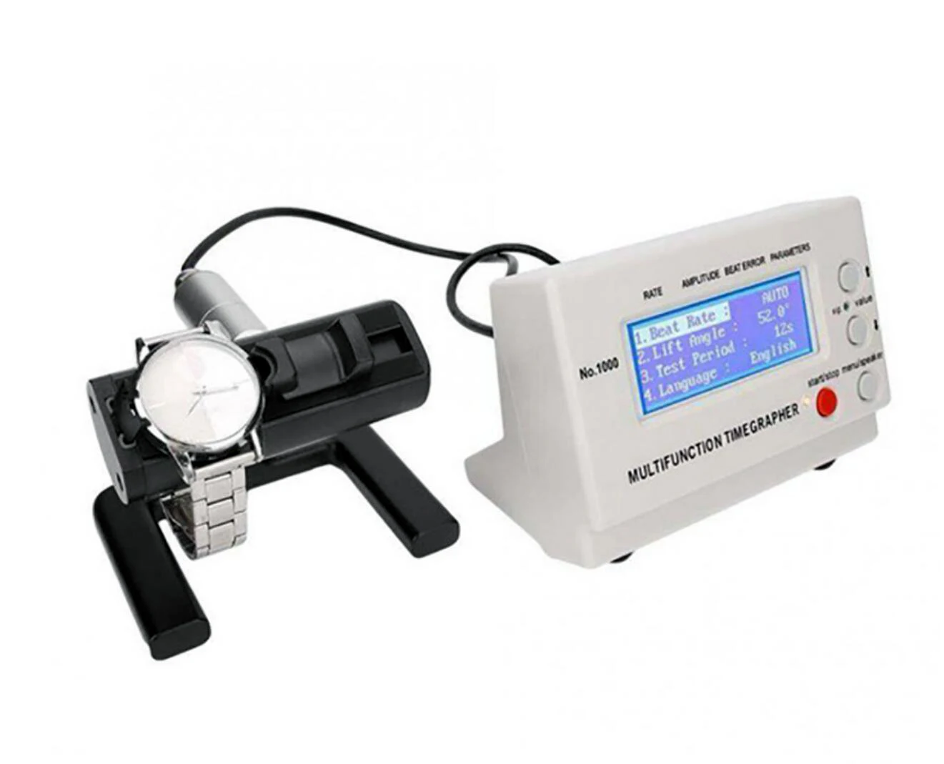 Mechanical Watch Timing Machine Multifunction Timegrapher for Watch Tester Calibrator Watch Repairing Tools