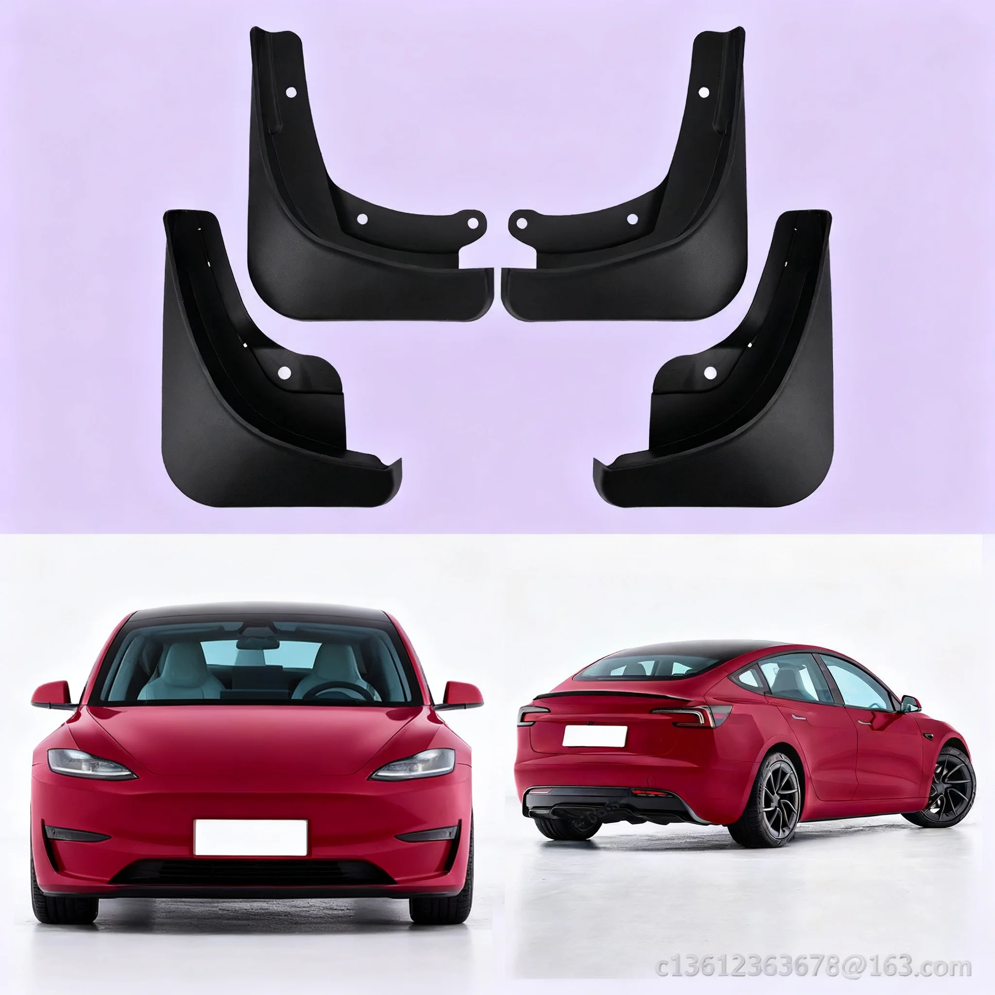 

Suitable for Tesla Model 3 2024-2025 new car fender skin