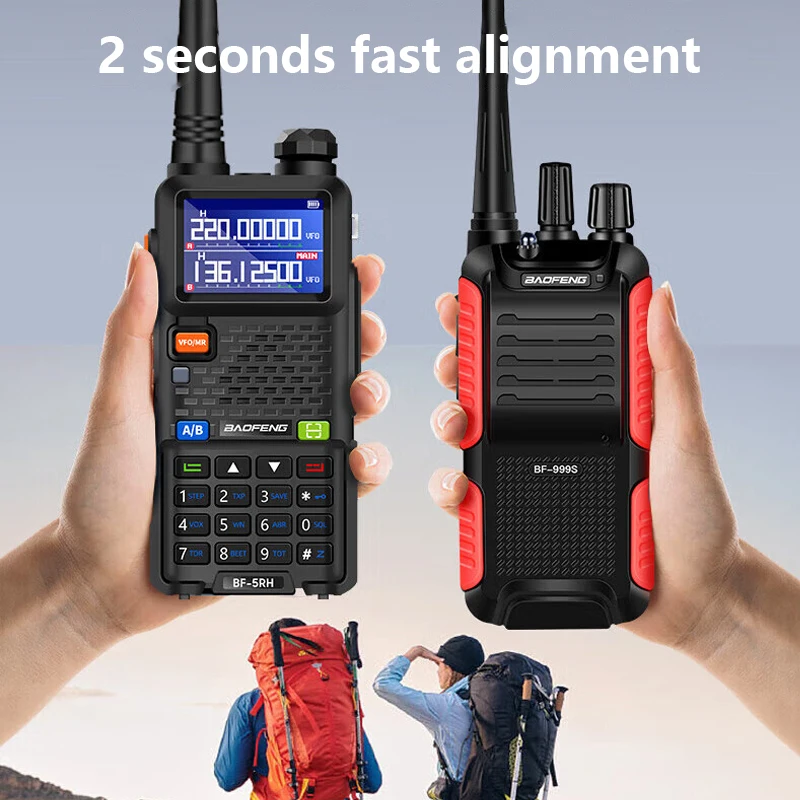 Baofeng uv 5rh 10w Voll bänder Walkie Talkie Drahtlose Kopier frequenz Typ-C-Ladegerät aktualisiert UV 5r Transceiver Schinken Funkgerät