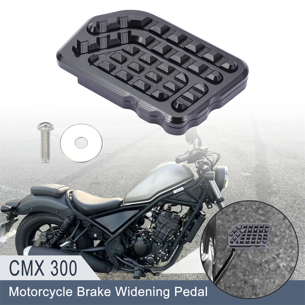 

Motorcycle Brake Pedal Non-Slip Widened Pedal for Honda CMX300 CMX500 2017 2018 2019 2020 2021