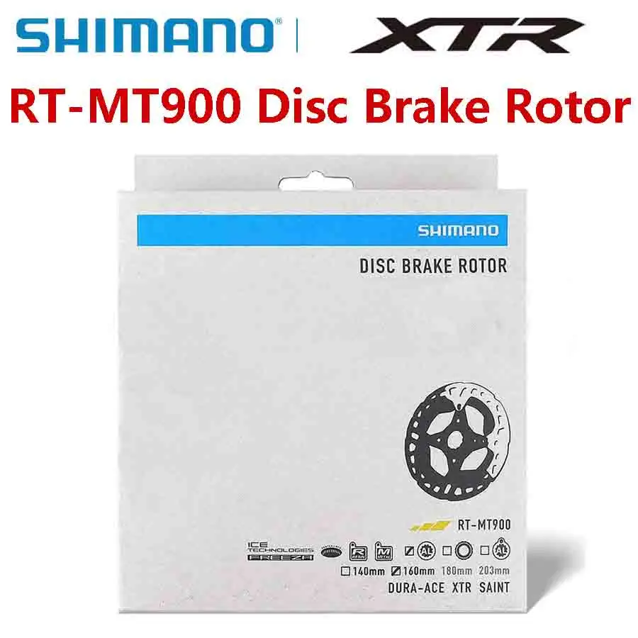 

SHIMANO XTR mt900 Hydraulic Disc Brake Rotor RT MT900 CENTER LOCK ICE TECHNOLOGIES FREEZA 140/160/180/203mm bicycle Part