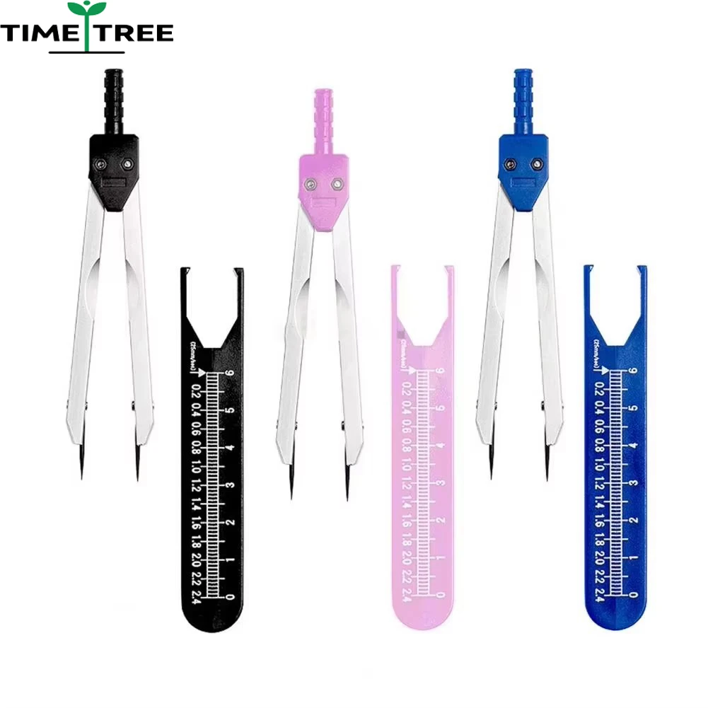 

High-precision measurement tools: Electrocardiogram caliper, compass, professional anti-slip electrocardiogram caliper