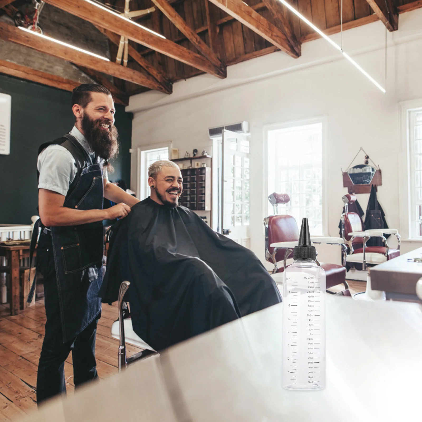 

12Pcs Hair Coloring Squeeze Bottles Pointed Mouth Durable Pet Empty Plastic Bottles Hair Dye Dispensing