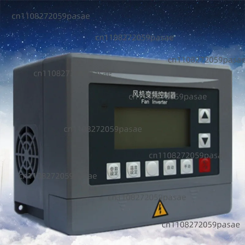 Frequency Converter Three-Phase 380V Negative Pressure Fan Timing Environmental Protection Breeding Thermostat 1.5KW