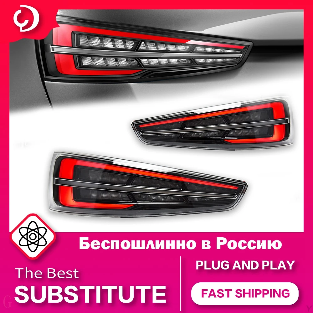 

AKD Car Styling Taillights for Audi Q3 Taillight 2013-2018 LED Tail Light DRL Tail Lamp Fog Lamp Turn Signal Rear Reverse Brake