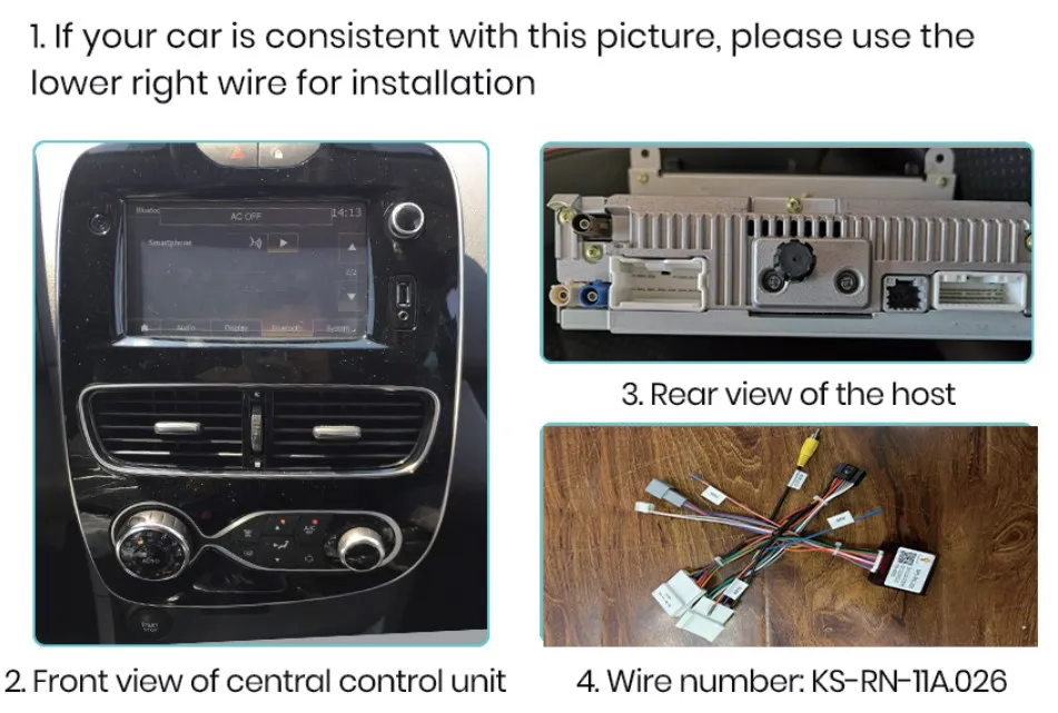 Junsun carplay android auto autoradio für renault clio 4 zoe 2016-2017 gps intelligente systeme stereo multimedia autoradio – Detail 4