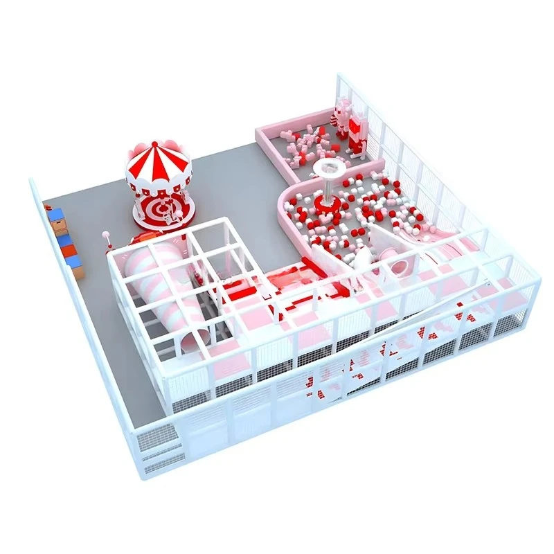 Children's Play Center Interactive Play Space Safe Indoor Playground for Kids Family Entertainment Center
