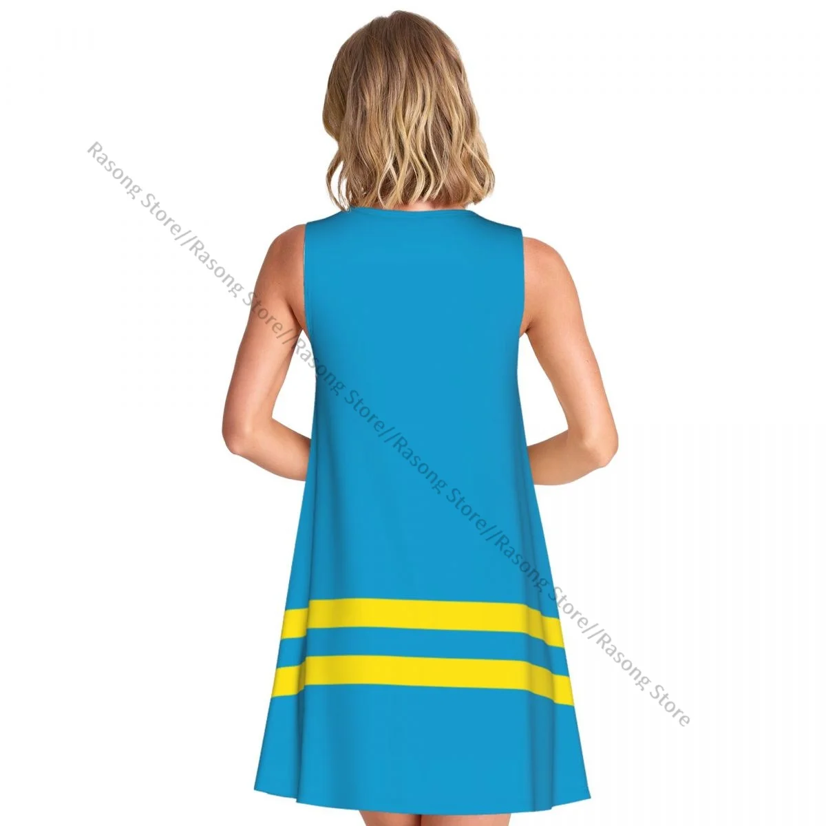 Abito da donna Bandiera di Aruba Maglietta casual estiva Coprispalle da spiaggia