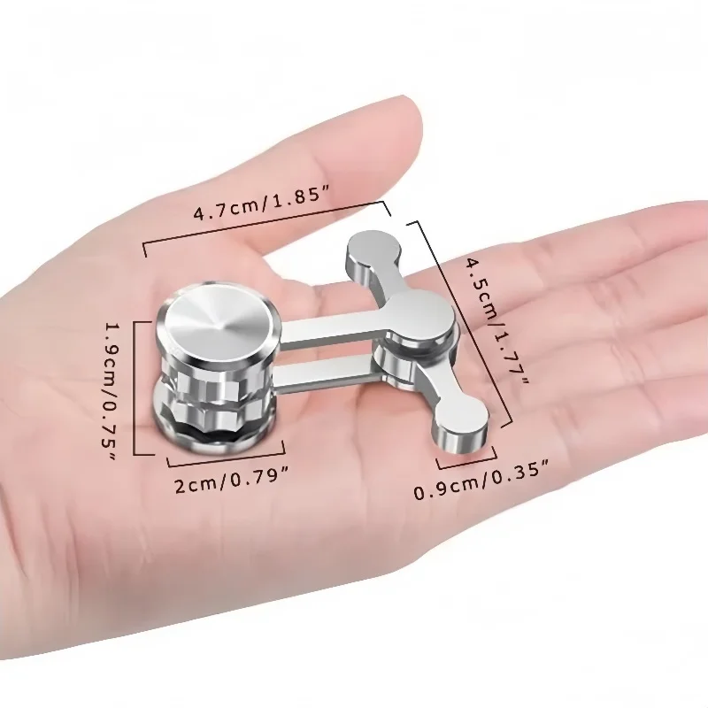 Pendule chaotique gyroscope du bout des doigts Fidget Spinner métal EDC décompression enfants adultes cadeaux antistress pendule Anti-gravité