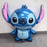 1pc Disney Lilo & Stitch Balloon Cartoon Party Decor Birthday Decor Supplies Anime Kids Girl Boy Toys Party Favors Balloon Gifts