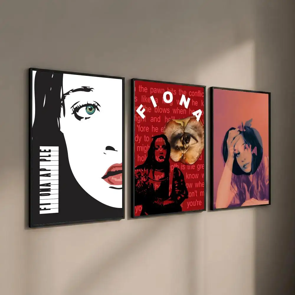 Singer F-Fiona Apple Poster Self-adhesive Art Waterproof Paper Sticker Coffee House Bar Room Wall Decor