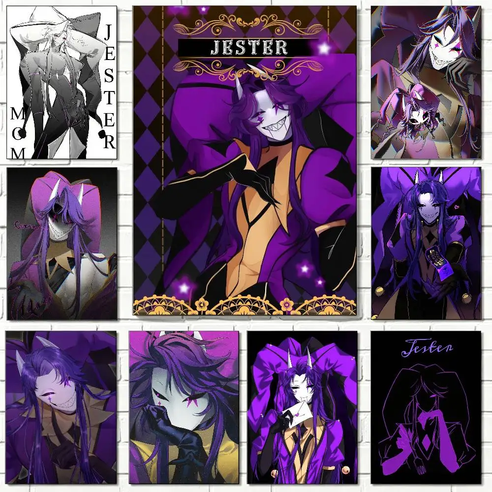 Game Anime The F-Freak C-Circus Jester Poster High Quality Dorm Living Room Aesthetic Wall Decoration Painting Stickers Gift