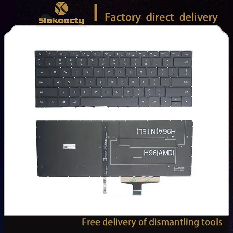 Siakoocty New for Huawei VLR-W19 KPL- W19 VLT-W50 KPL-W00 HN-W19L keyboard US