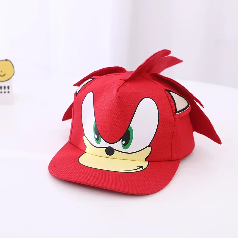 Sonic Children\'s Hat Baseball Cap Hip-hop Hat Outdoor Sunshade Hat Cartoon Animation Fashion Kawaii Men\'s and Women\'s Styles