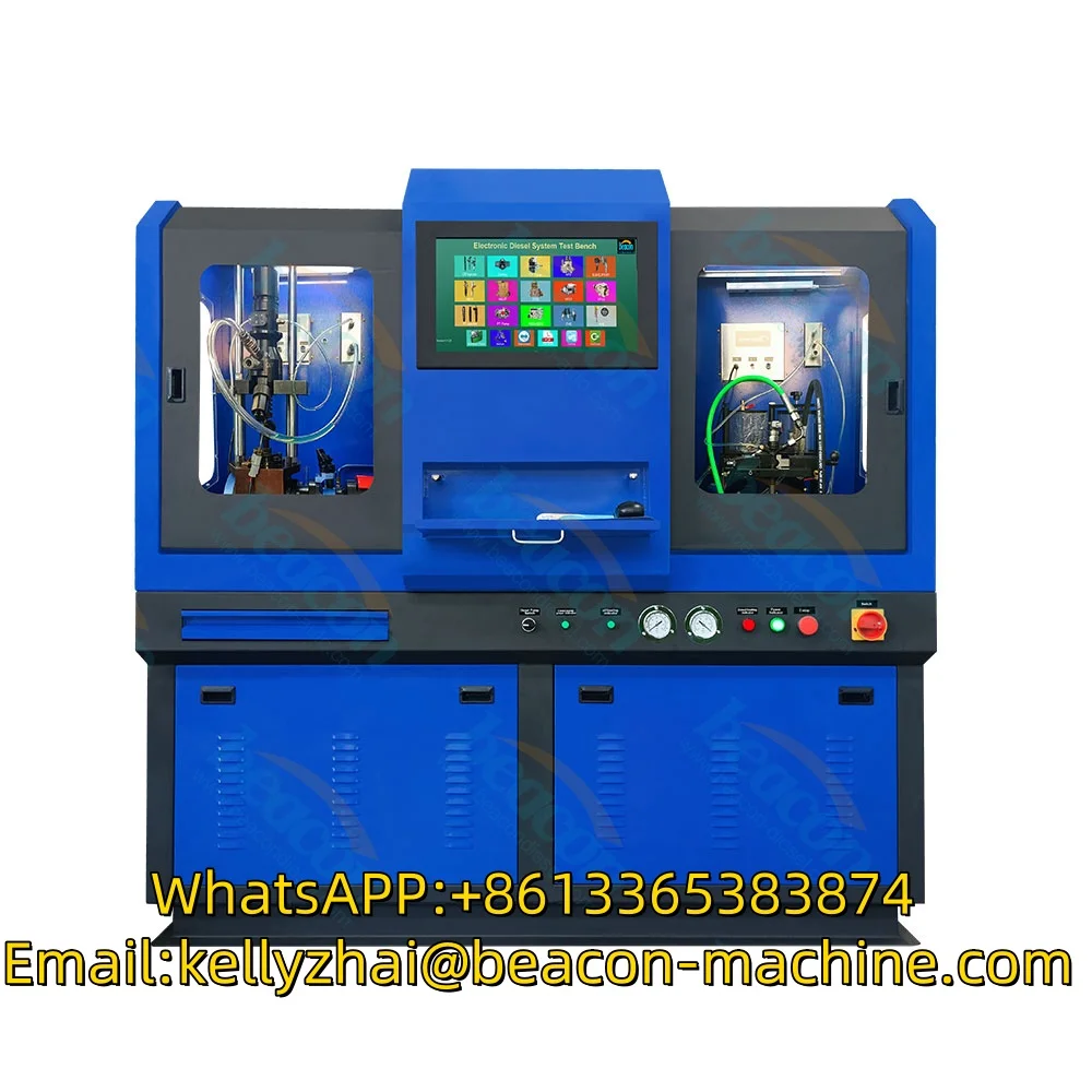 Full-function CR1016 High Pressure Common Rail Diesel Fuel Injector and Pump Test Bench with HEUI EUI EUP Testing