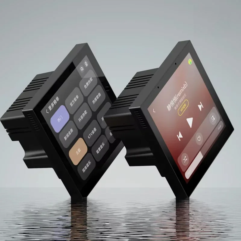 

4-Inch Electric Android Smart Home Hotel Central Control Panel Touch Screen App Control Voice Control Integrated Background