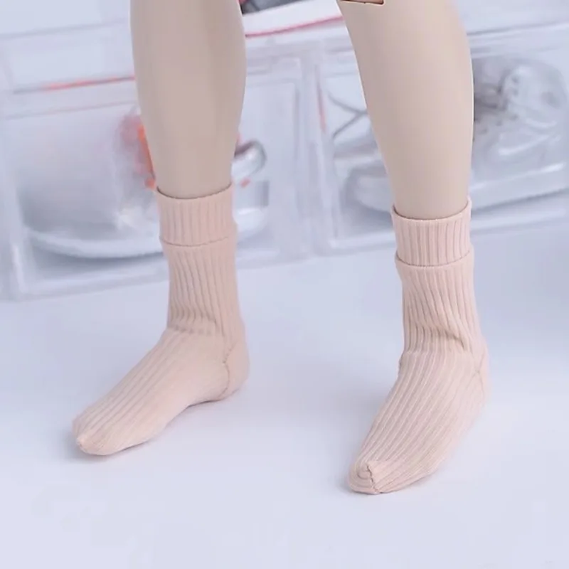 12FS013 1/6 مقياس الاتجاه الذكور/الإناث الجندي بلون منتصف الجوارب القصيرة نموذج ل 12 بوصة عمل أرقام الجسم التبعي